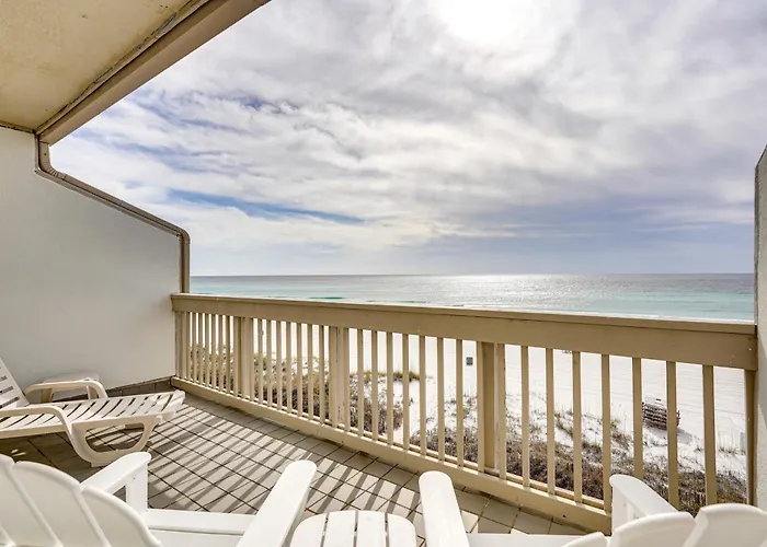 2-Story Beachfront Condo In Pcb With Community Pool!